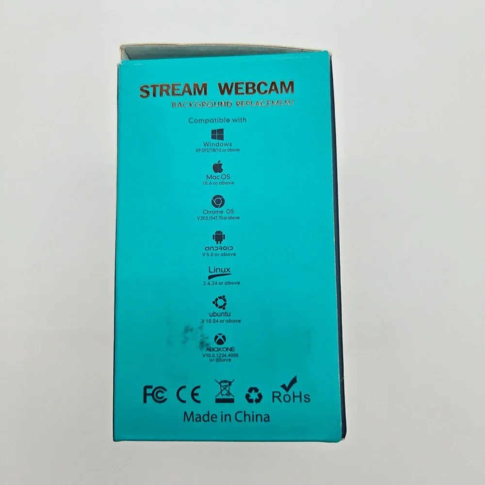 Stream Webcam UHD-920 Black 1080p FHD H.264 Streaming Video Tech with Tripod